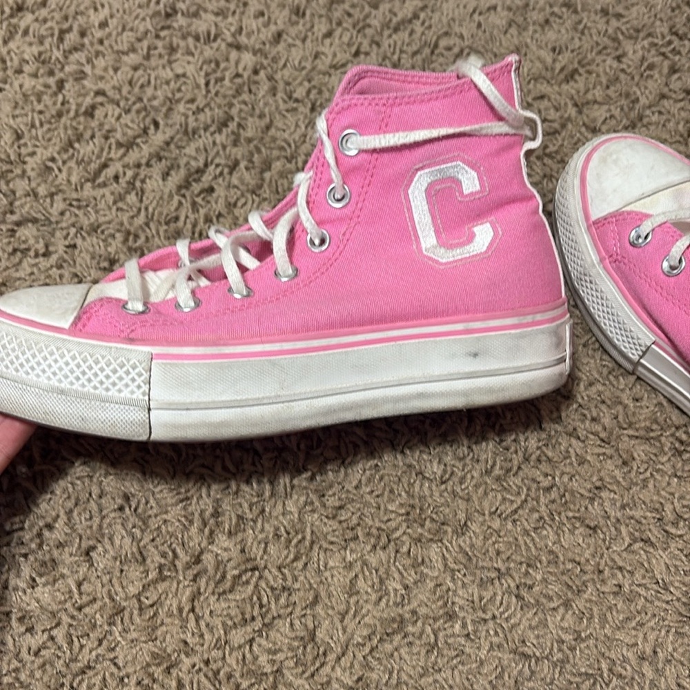 Pink High-Top converse